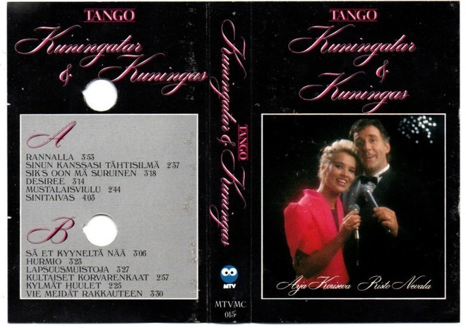 Tangokuningatar ja -kuningas Arja Koriseva ja Risto Nevala