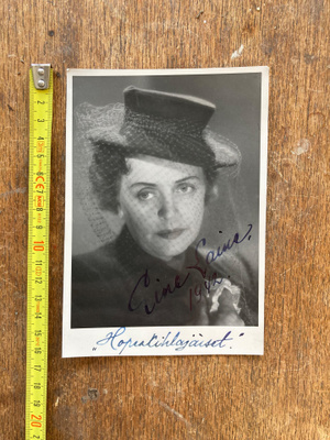 EINE LAINE, SIGNEERATTU VALOKUVA, 1942