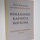 Matti Koskenniemi : Sosiaalinen kasvatus koulussa - pikkukuva 1