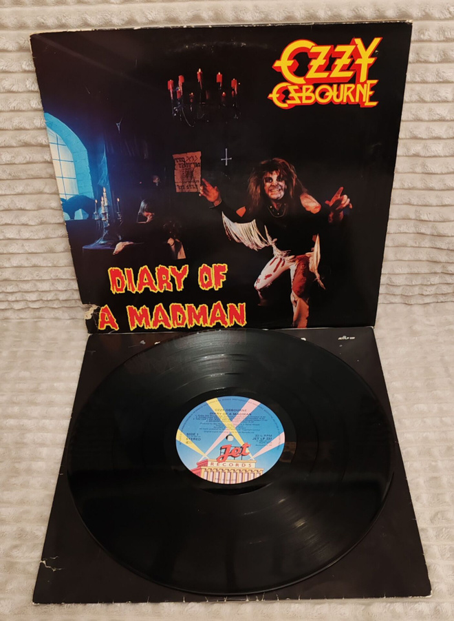 Ozzy Osbourne Diary Of A Madman lp