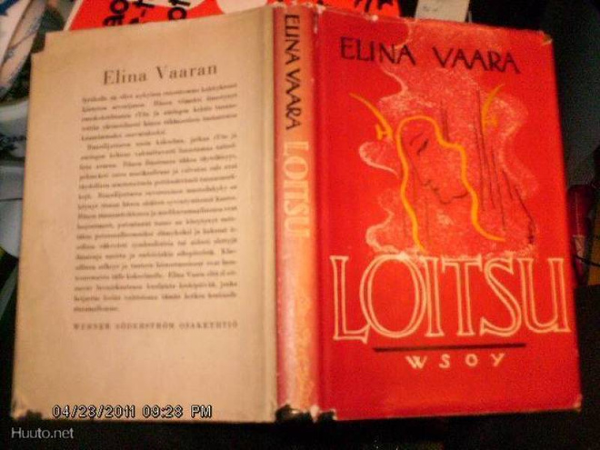 Elina Vaara : Loitsu ( 1 p. 1942 ) Sis. postikulut