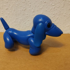 DDR Plaste hund KOIRA figuuri - pikkukuva 3