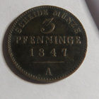 Preussi 3 pfenning 1847 - pikkukuva 1