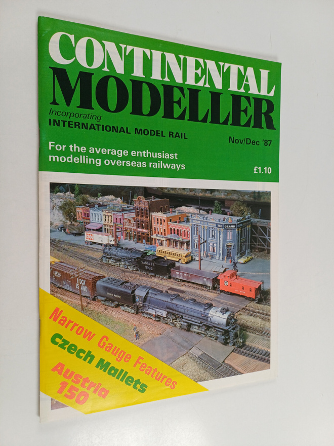 Continental modeller magazine November/December 1987
