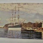 Postikortti Ahvenanmaa Maarianhamina Laiva Pommern 1950-l - pikkukuva 1