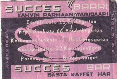 SUCCDES Baari, Eerikink, 25, Porvoo    4/11