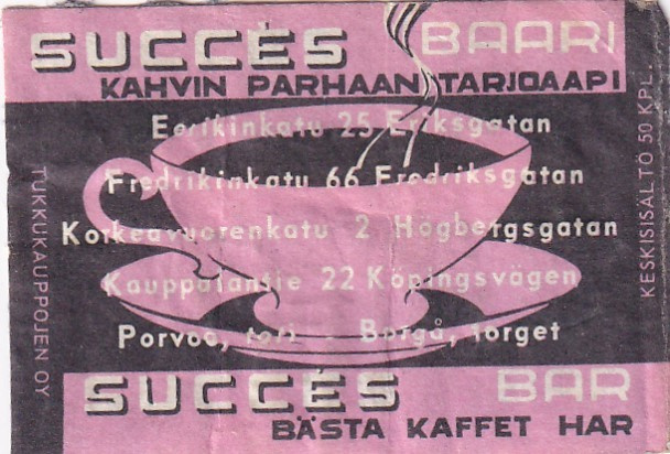 SUCCDES Baari, Eerikink, 25, Porvoo    4/11