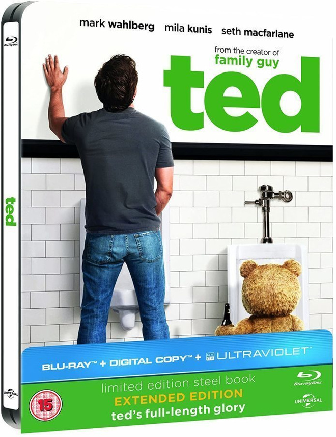 Ted 1 Steelbook + Ted 2 Blu-ray