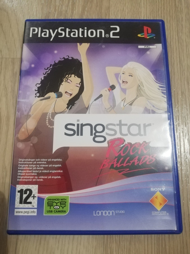 SingStar Rock Ballads (PS2)