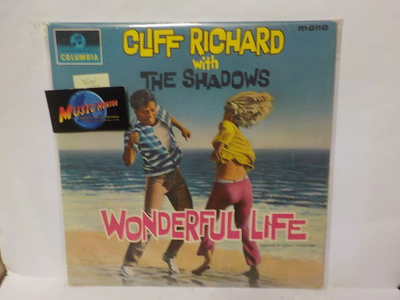 CLIFF RICHARD WITH THE SHADOWS - WONDERFUL... VG+/EX- LP