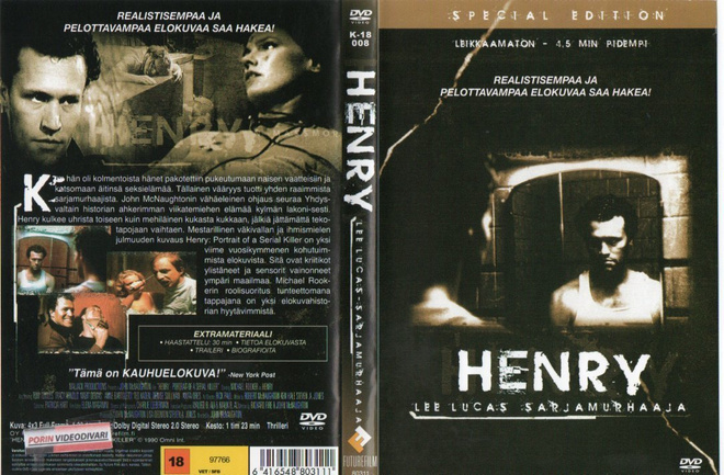 Henry Lee Lucas-sarjamurhaaja	(2 490)	K	-FI-	DVD	suomik.		mi