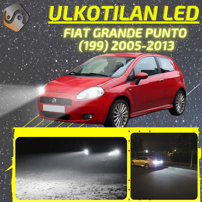 GRANDE PUNTO (199) 2005-2013 Ulkoiset LED -valot