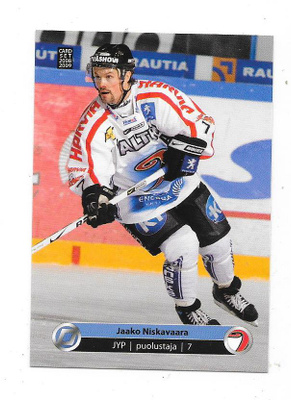 2008-09 CardSet #38 Jaako Niskavaara , JYP