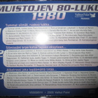 Muistojen 80-luku - 1980 3CD - pikkukuva 2