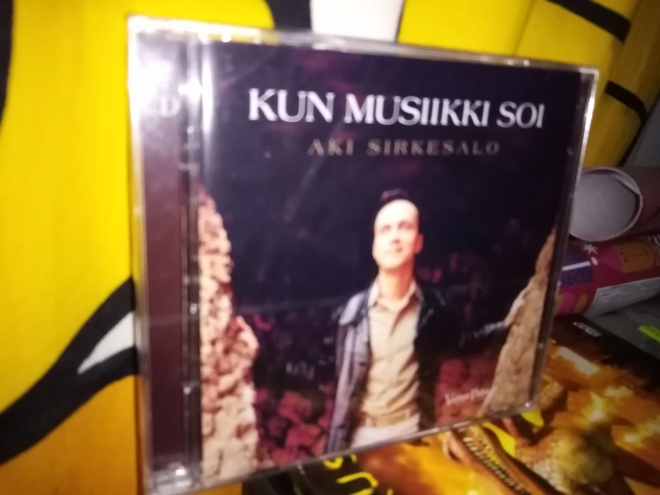 2CD : Aki Sirkesalo : Kun musiikki soi ( UUSI!!! ) SIS.PK