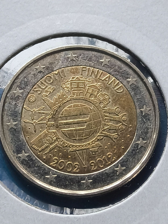 Suomi 2012 2€ Euro 10 Vuotta