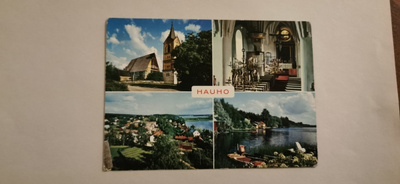 HAUHO, kulkematon postikortti