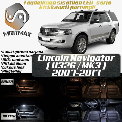 Lincoln Navigator (U326) Sisätilan LED-sarja 12-