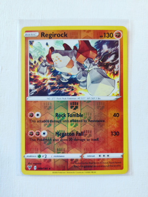 Regirock Reverse Holo Rare