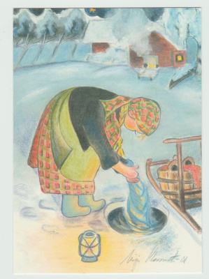 Mirja Clement : "Rinsing Laundry" (R)