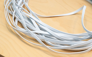 Deltaco U/UTP Cat6 litteä Ethernet laitekaapeli, 20m