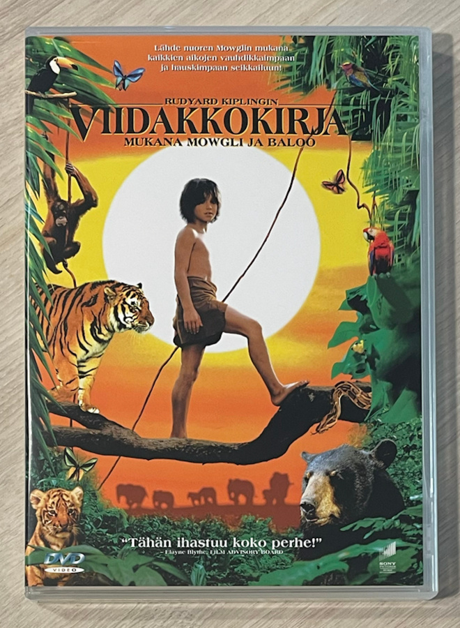 Rudyard Kipling: VIIDAKKOKIRJA 2 (1997) koko perheen elokuva