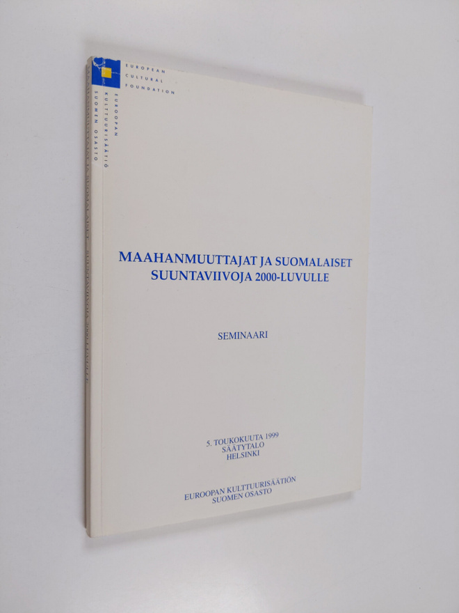 Maahanmuuttajat ja suomalaiset : suuntaviivoja 2000-luvul...