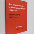 Fjalar Finnäs : Den finlandssvenska befolkningsutveckling... - pikkukuva 1