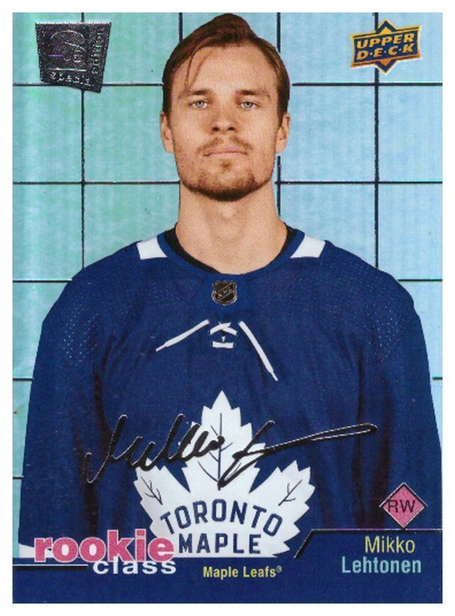 MIKKO LEHTONEN Maple Leaf 20-21 Up.Deck Extended #29 RC Foil