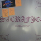 SACRAFICE - THE FIRST EXPERIENCE WITH THE UNKNOWN M-/M- 12" - pikkukuva 1