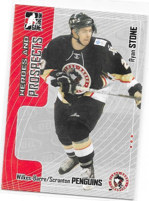 2005-06 ITG H&P #237 Ryan Stone Wilkes Barre Pens ex- TPS