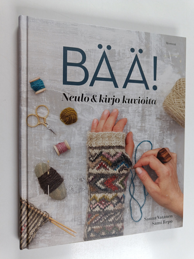 Sanna Vatanen : Bää! Neulo & kirjo kuvioita