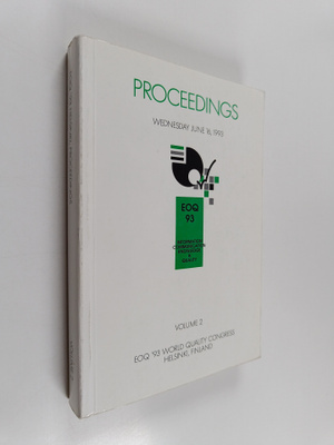 EOQ '93 world quality congress Helsinki, Finland : Procee...