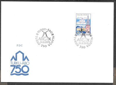 Turku - Turun postimerkkikerho 50v 31.3.1979