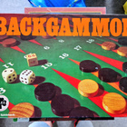 Backgammon Vintage Klassikkopeli. Hieno kunto - pikkukuva 1