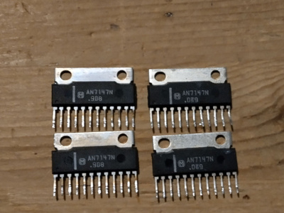 AN7147N Pääteaste Piirejä 4 kpl