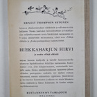 Ernest Thompson Seton : Hiekkaharjun hirvi ja muita ville... - pikkukuva 2