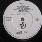 PIL This Is Not A Love Song 7" vinyylisingle - pikkukuva 3