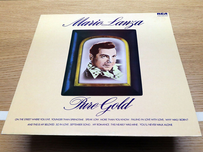 Mario Lanza - Pure Gold LP