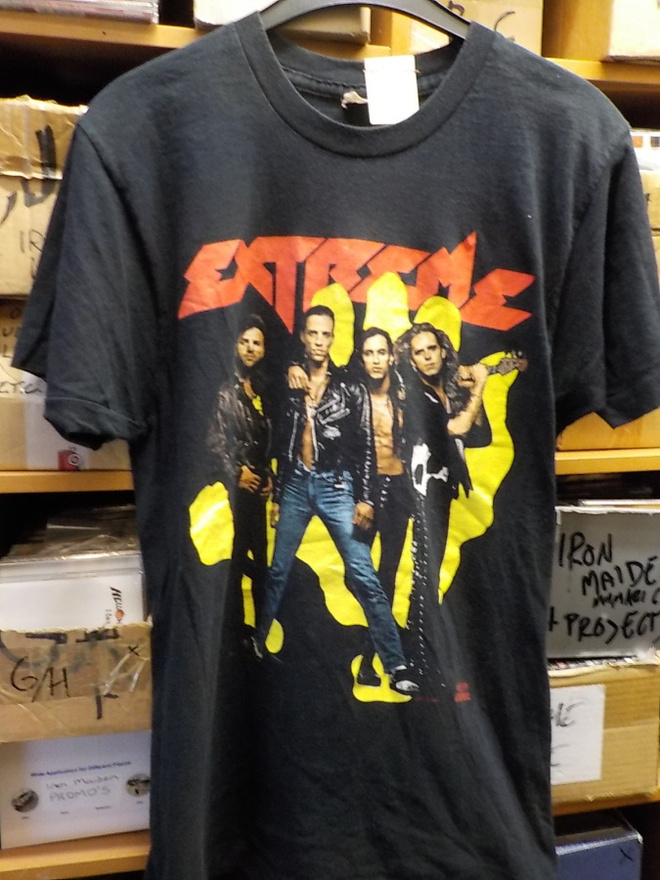 EXTREME ORIGINAL OLD T-PAITA VUODELTA 1991 KOKO M