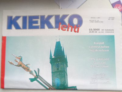 Kiekkolehti Nro 15/2000 (9.1)
