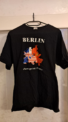 Fruit of the Loom Berlin t-paita L musta