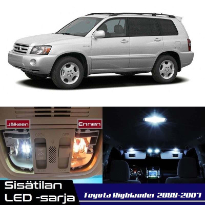 Toyota Highlander (XU20) Sisätilan LED-sarja 9-o