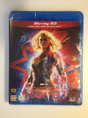 Captain Marvel (Blu-ray 3D + Blu-ray) Brie Larson (2019)