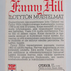 John Cleland : Fanny Hill : ilotytön muistelmat - pikkukuva 2