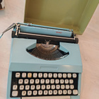 Vanha kirjoituskone Imperial-Made in Japan 1970-luvulla - pikkukuva 1