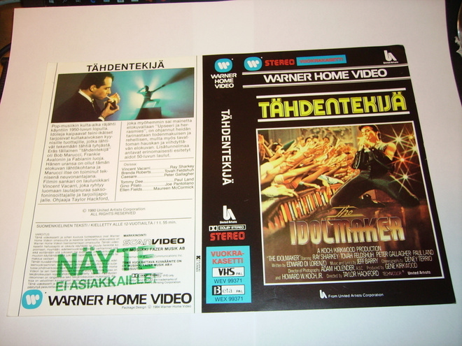 Vhs kansipaperi Fix -  TÄHDENTEKIJÄ (Sis.postikulut)