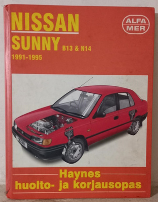 Korjausopas Nissan Sunny 1991-95 B13 & N14