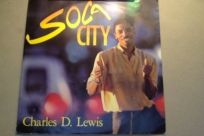 CHARLES D. LEWIS  ::  SOCA CITY  ::  VINYYLI  7"     1990