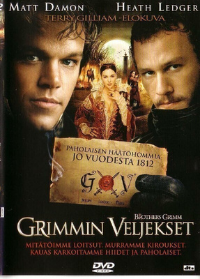 dvd, Grimmin veljekset (Heath Ledger, Matt Damon) [fantasia,